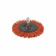Wolfcraft - nylondraad schijfborstel voor boormachine - 75mm - 1500000