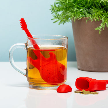 Winkee gitaar tea infuser