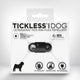 Tickless mini dog - black - anti teek - herlaadbaar
