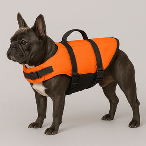 Flamingo hondenzwemvest – reddingsvest hond – honden zwemvest m – zwemvest marinus – fluo oranje