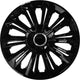 Nrm extra sterk - wieldoppen 14 inch - set van 4 stuks - zwart
