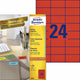 Avery etiketten 200 stuks wit