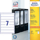 Avery ordnerrugetiketten l4760-100 38mm wit mat