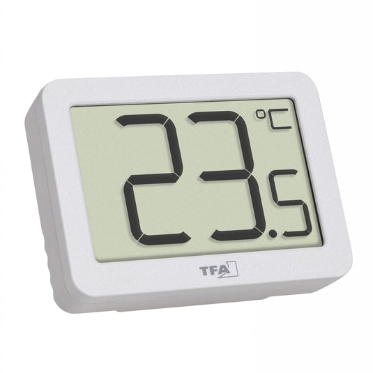Tfa dostmann tfa binnen thermometer - digitaal - kunststof - wit - 6 x 2 x 4 cm