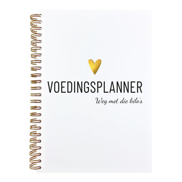 Lifestyle2love voedingsplanner - maaltijdplanner boodschappenlijst - weekplanner eten -
