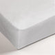 Ambiante - polyester - molton - hoeslaken - extra breed - 180x200 210 cm - wit