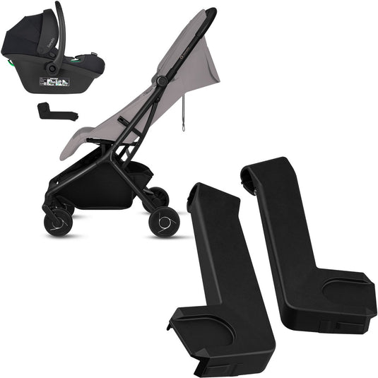 Lionelo sia car seat adapters – autostoeladapters – compatibel met en populaire autostoelen – eenvoudig veilig monteren