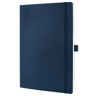 Sigel notitieboek conceptum - formaat a4 - midnight blue - blanco - softcover - si-co340