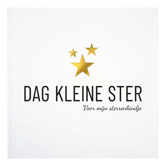 Merkloos sans marque dag kleine ster - invulboek sterrenkindje