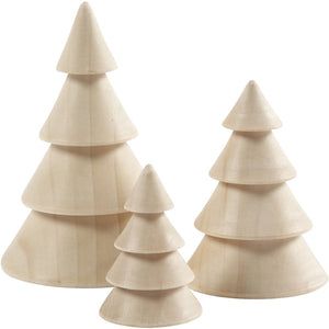 Creativ company kerstbomen van hout