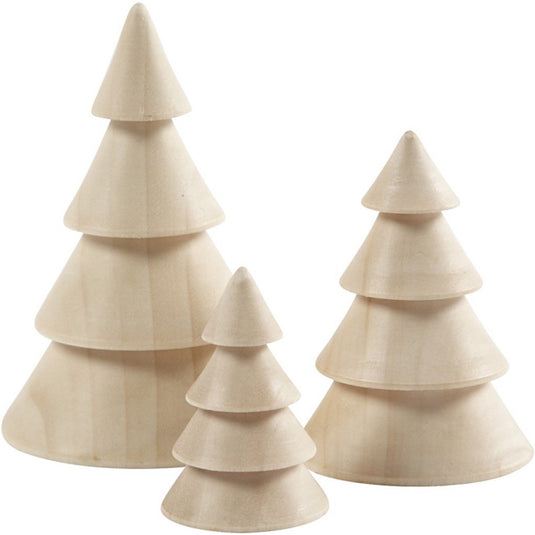 Creativ company kerstbomen van hout