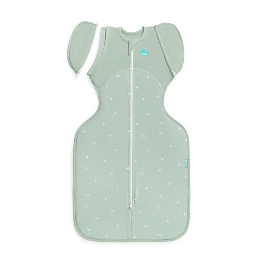 Love to dream ™ babyslaapzak swaddle up™ - inbakeren afbouwen - baby 6-9 maanden - 8.5-11 kg - all season - olive twigs
