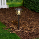 Grundig solar tuinverlichting - tuinlamp met grondspies - warm wit licht - ip44 - 6-8 uur brandtijd