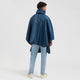 Rogelli commuter core dames en heren fiets regenponcho - blauw