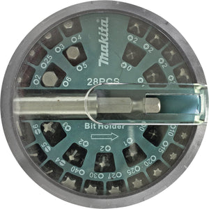 Makita b-28911 bit set 28-delig