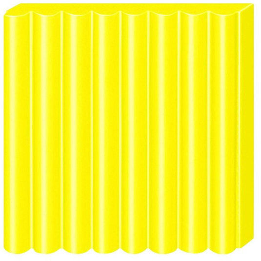 Fimo klei soft effect neon geel nr. 101 - 57gram