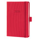 Sigel weekagenda 2026 conceptum - formaat a6 - rood - hardcover - si-c2665