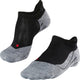 Falke ru4 invisible anti-blaar katoen functioneel materiaal hardloopsokken heren zwart - maat 44-45