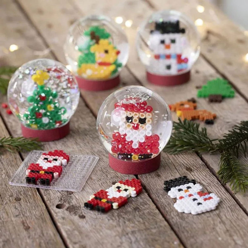 Afbeelding laden in galerijviewer, Creativ company https: www.cchobby.nl sneeuwbol-h-8-5-cm-d-8-cm-gatgrootte-4-7-cm-18-stuk-1-doos
