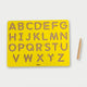 Viga graphomotorisch bord grote letters leren schrijven - uni