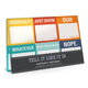 Knock knock tell it like it is sticky note packet