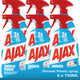 Ajax spray shower power 6 x 750ml - voordeelverpakking