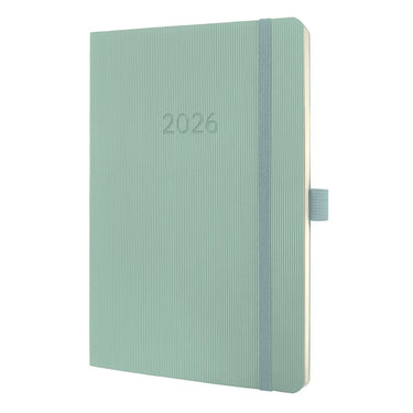 Sigel weekagenda 2026 conceptum - formaat a5 - mint - softcover - si-c2638
