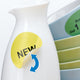 Merkloos sans marque herma 4386 etiketten wit movables verwijd. ø 20 a4 2400 st.
