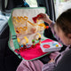 Faba auto-organizer vroommm - houdt je -luisterproducten ook op reis netjes bij elkaar. je hangt hem op aan de rugleuning van de voorstoel