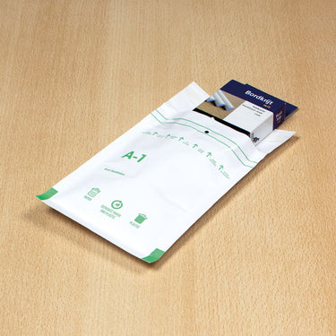 Raadhuis luchtkussenenvelop - 120x175mm - a11 - met plakstrip - wit - 200 stuks