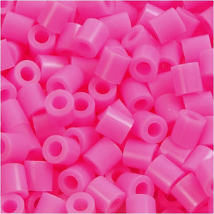 Creotime roze strijkkralen 6000 stuks - uni
