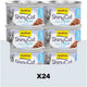 Gimcat 24 x 70 g - shinycat filets in broth tonijn + ansjovis