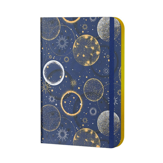 Peter pauper compacte notitieboek cosmos