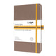 Sigel notitieboek a5 linescape bruin gelinieerd hardcover