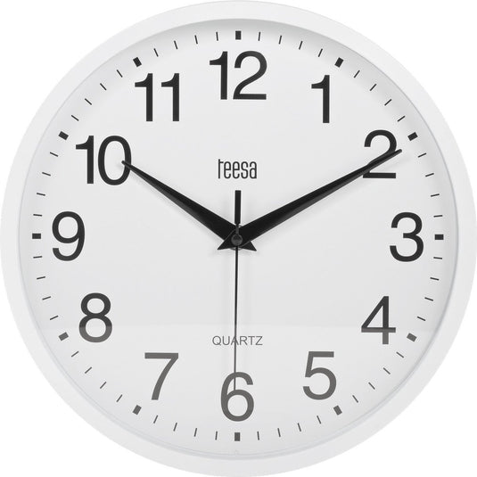 Teesa wandklok ø25cm wit wandklok ø25cm wit
