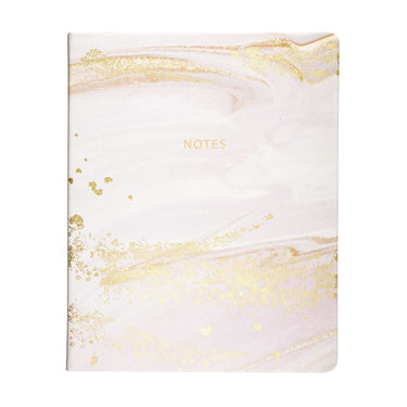 Eccolo notitieboek - pink marble - lijn - ca.20x25cm - ec-d506q