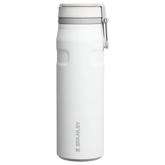 Stanley twist flip 2.0 waterfles met draaidop met springveer 0.7l - 10 uur koud - 2 dagen koud met ijs - roestvrijstalen drinkfles - bpa vrij - lekvrij - vaatwasserbestendig - frost
