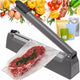 Ruhhy foliesealer 300 mm – handmatig, 255 w, instelbare tijd, voor pe, pp, pvc en noppenfolie