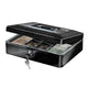 Masterlock kluis geldkist met tray en handvat, cb-12ml