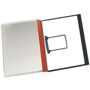 Jalema rapportenmap met clip - pak 10 stuks - rood