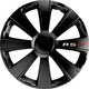 wieldoppen RS-T 14 inch ABS zwart set van 4