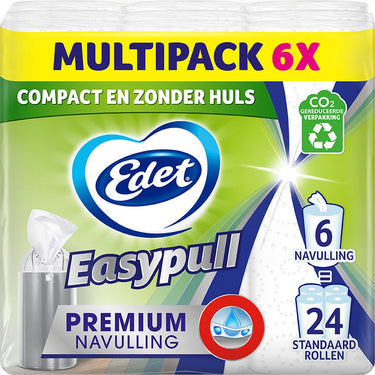 Edet easypull premium navulrol - 6 stuks