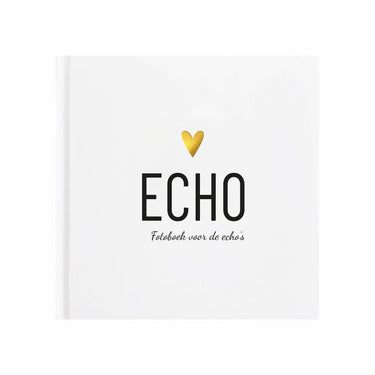 Lifestyle2love echoboekje - bewaarboek voor alle echo’s - echo album zwangerschap -