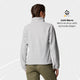 Columbia benton springs - fleece vest dames - extra zacht en warm - grijs - maat l