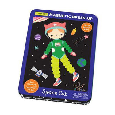 Mudpuppy magnetic tins space cat