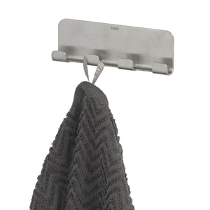 Tiger colar - handdoekhaak multi - zonder te boren - rvs geborsteld