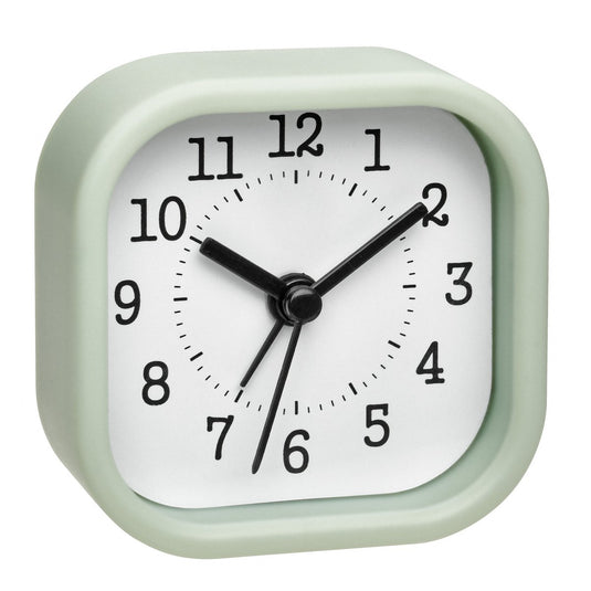 Tfa dostmann tfa wekker reiswekker - alarmklok - mintgroen - 5 cm - kunststof