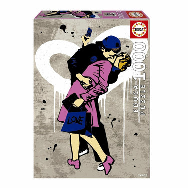 Educa - puzzel - el beso, chico de la televisión 1000 stukjes