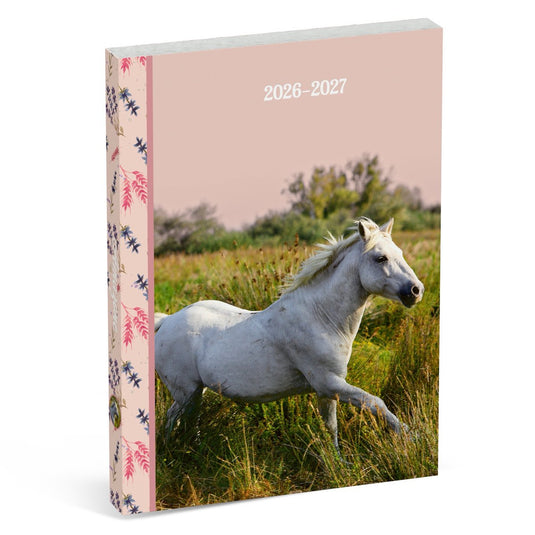 Amazone schoolagenda 2026 2027 - wit paard