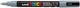 Posca markeerstift pc-3m grijs (6 stuks)